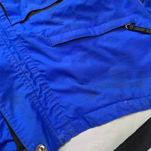 Nordica Ski Snow Board Insulated Waterproof Jacket Men's Large Blue/Black - Picture 8 of 14